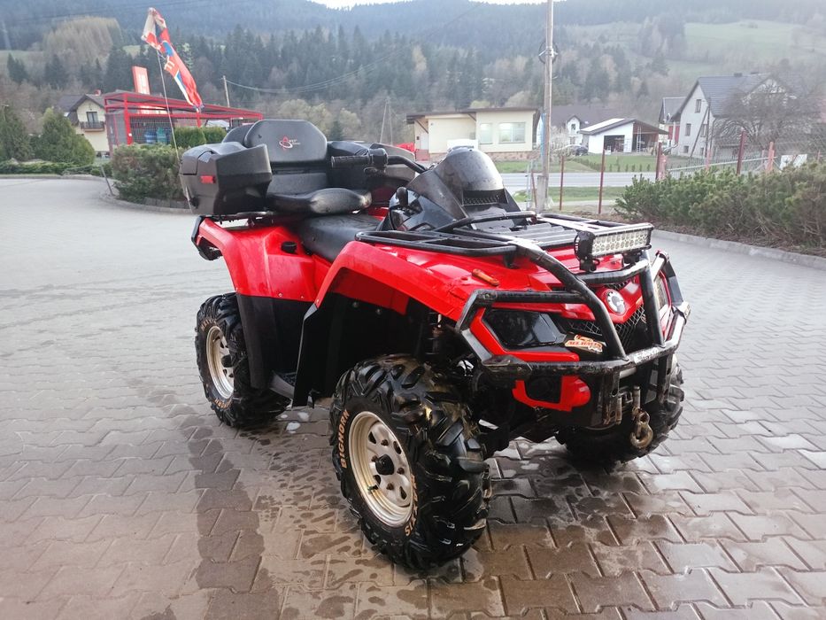 Can AM Outlander 500 4x4 V2 SILNIK ROTAX