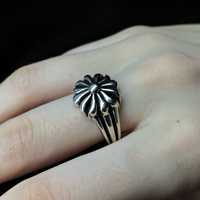 Мужское кольцо Chrome hearts Maltese ring silver 925 оригинал