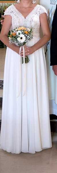 Suknia Ślubna w stylu boho