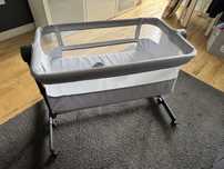 Kinderkraft, Neste Up 2, łóżeczko dostawne, Light Grey