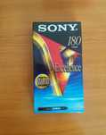 Cassete VHS SONY E-180 / K7 nova selada