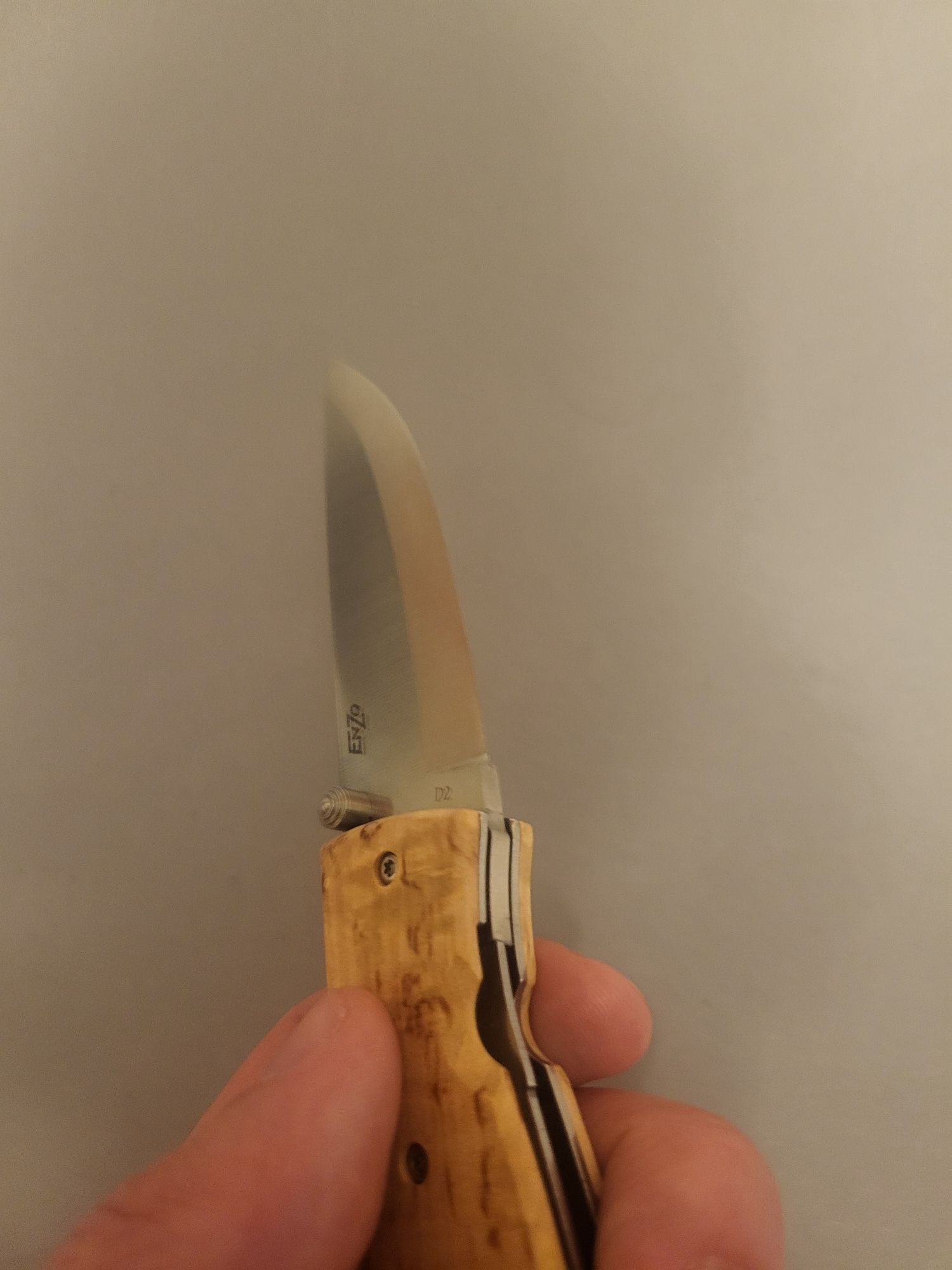 Складной нож Brisa (EnZo) Birk 75 - D2 Scandi | Новый!