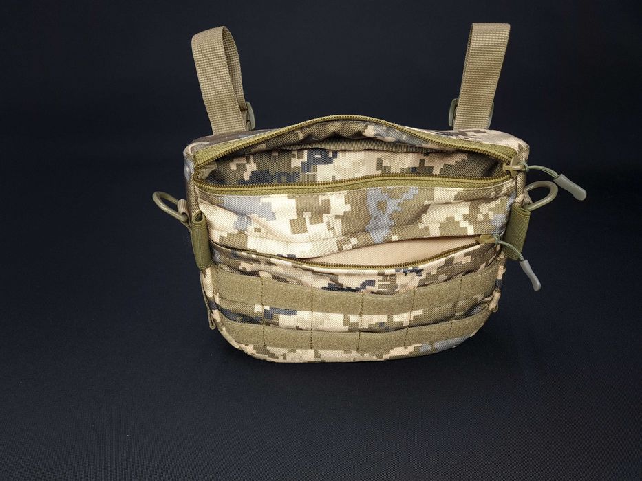 Сумка-напашник.
Додатково - кишеня для балістичного пакета 24х16см.