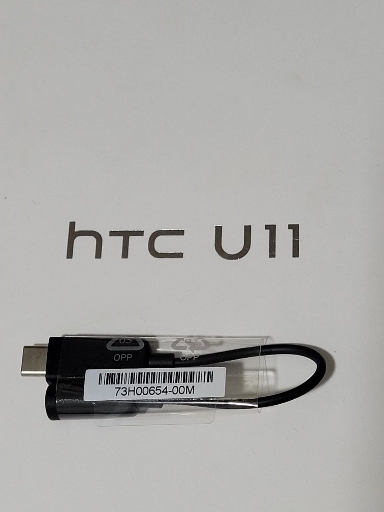 Adapter USB-C->mini Jack HTC U11 oryginał