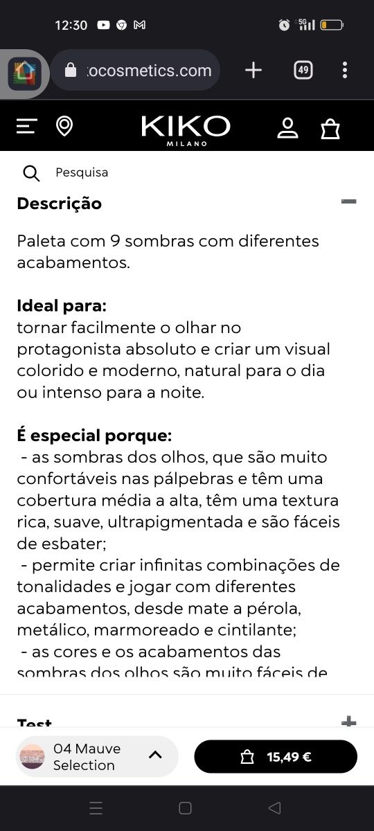 9 Sombras da kiko