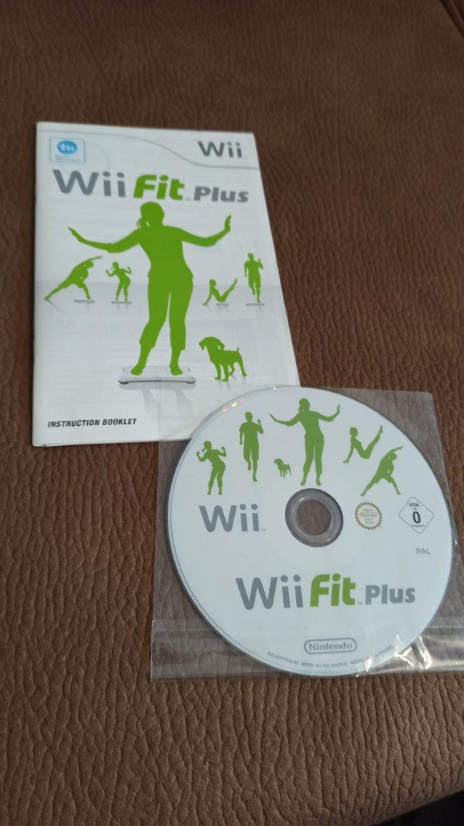 Jogo Nintendo Wii Shrek e Wii Fit plus