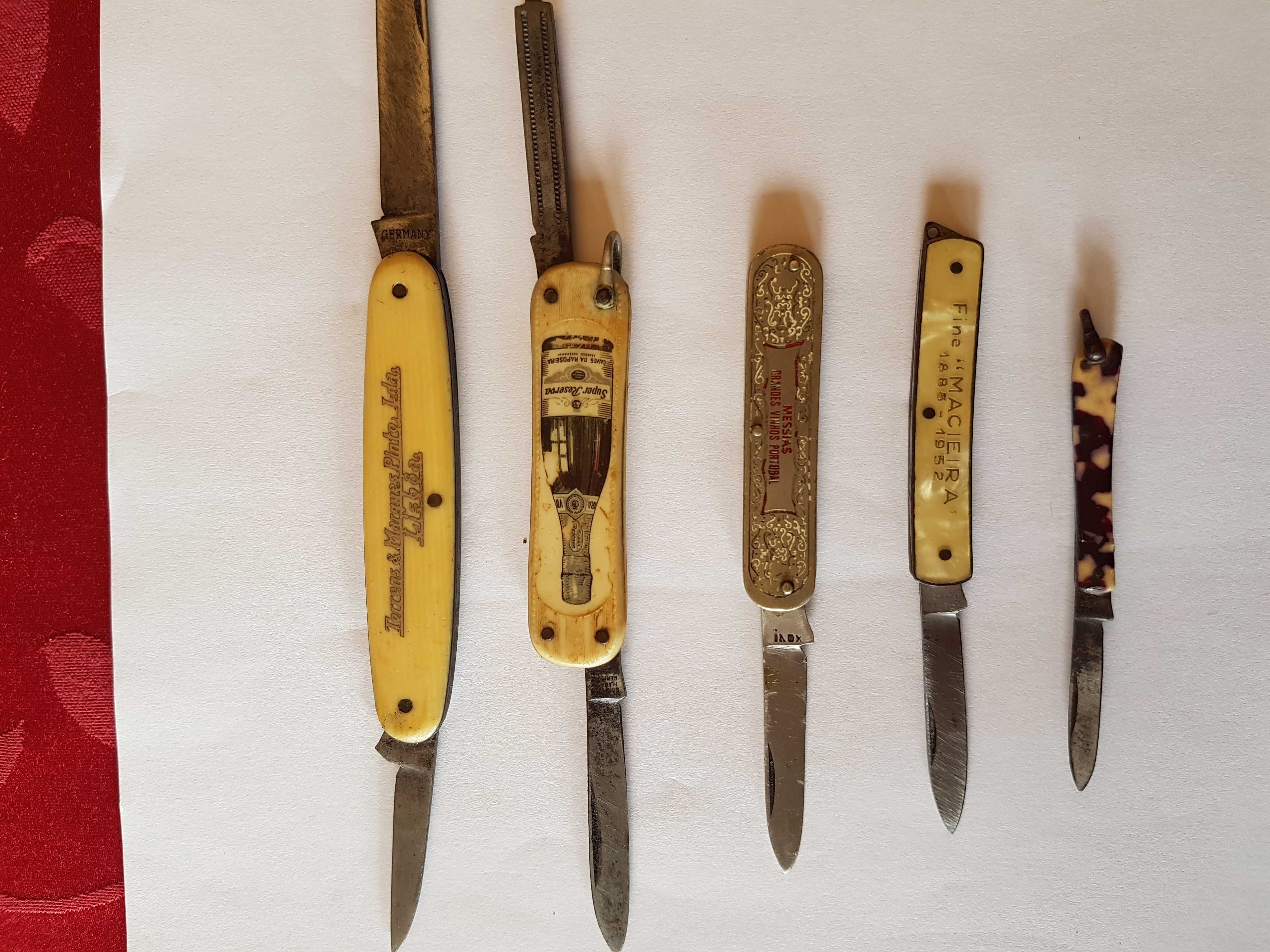 Vários Conjuntos de Canivetes alguns muito antigos