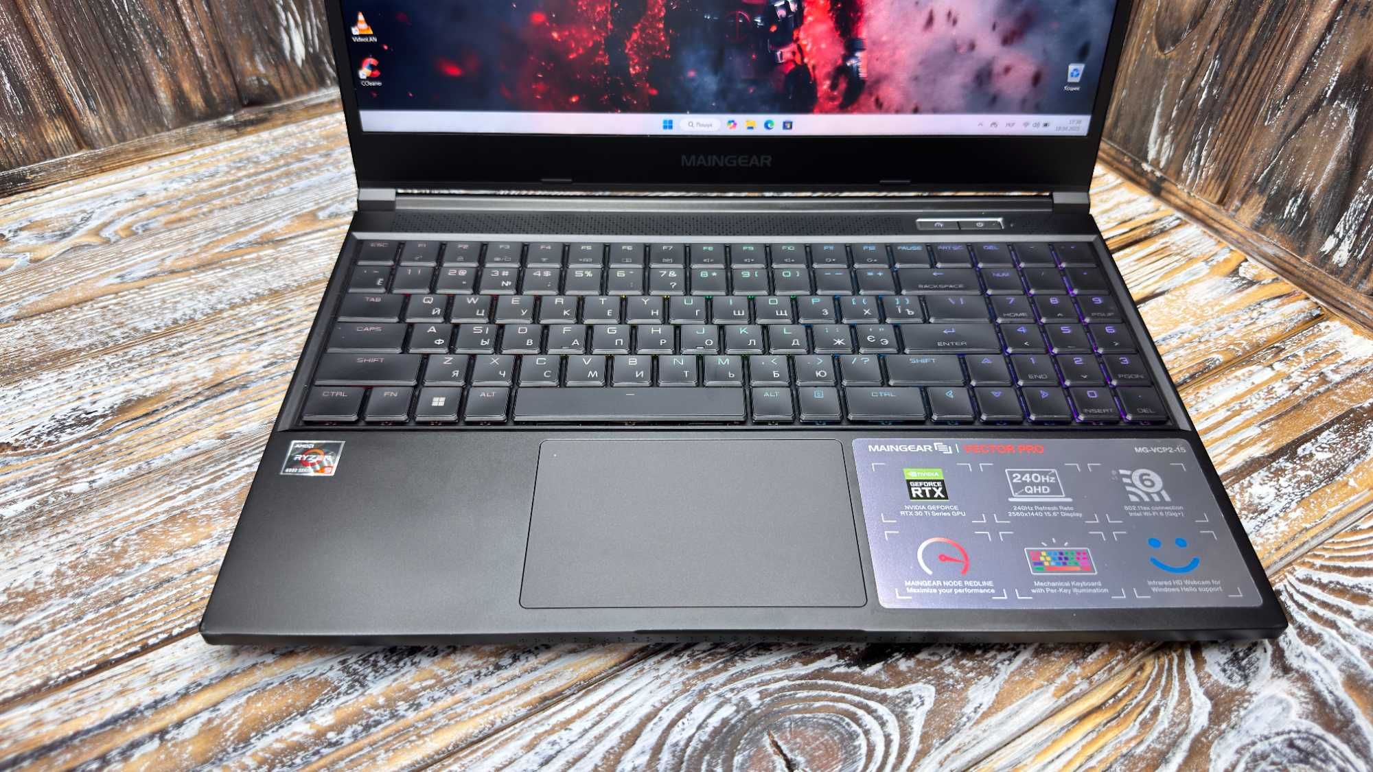Ігровий Ноутбук Maingear Vector Pro 2 15 / RTX 3070 TI 8 GB / ГАРАНТІЯ
