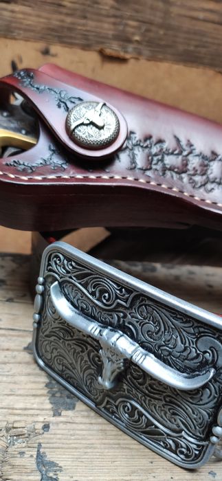 Kabura i pas do rewolweru. Remington 1858