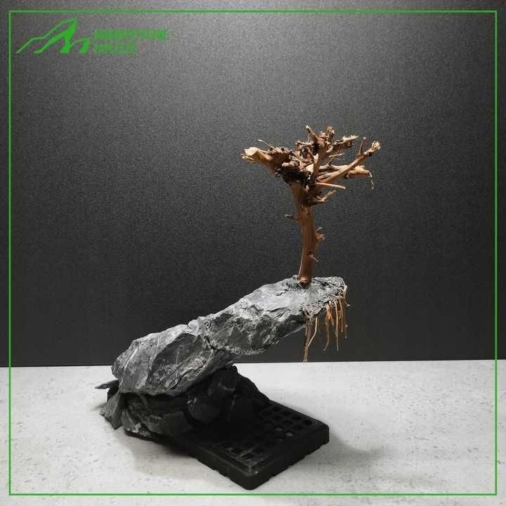 Aranżacja do Akwarium - Aranżacja Bonsai - 26x27x15 cm - Hardscape