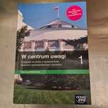 Książka podręcznik WOS w centrum uwagi 1 liceum technikum