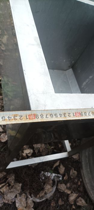 Ванна мийна  з нержавіючої сталі