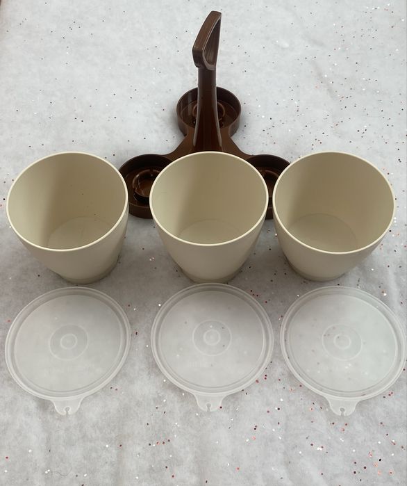 Trio Vintage anos 80 da tupperware