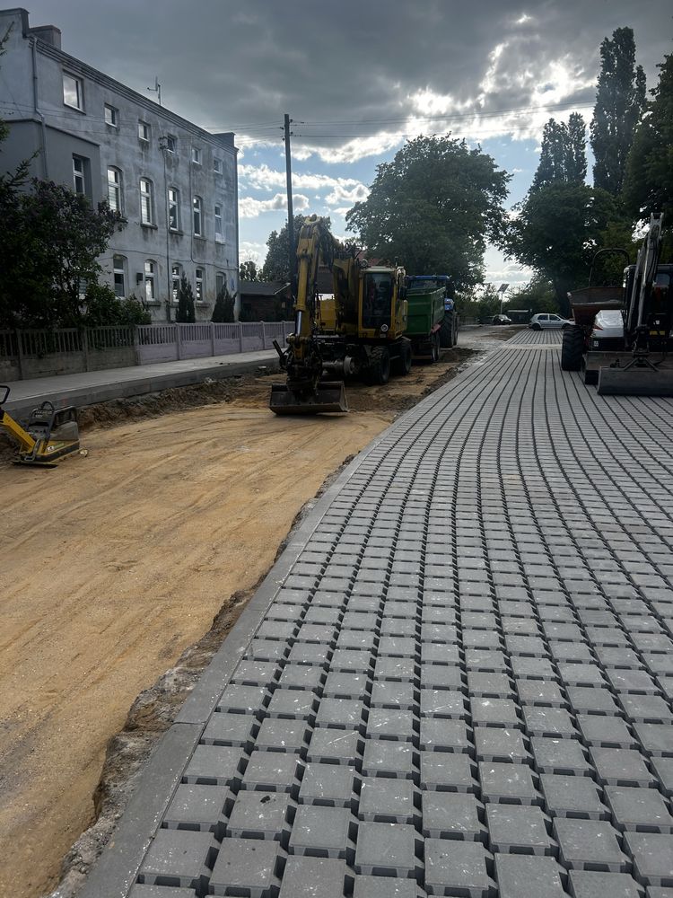 Roboty ziemne, roboty kolejowe, Transport, wynajem maszyn