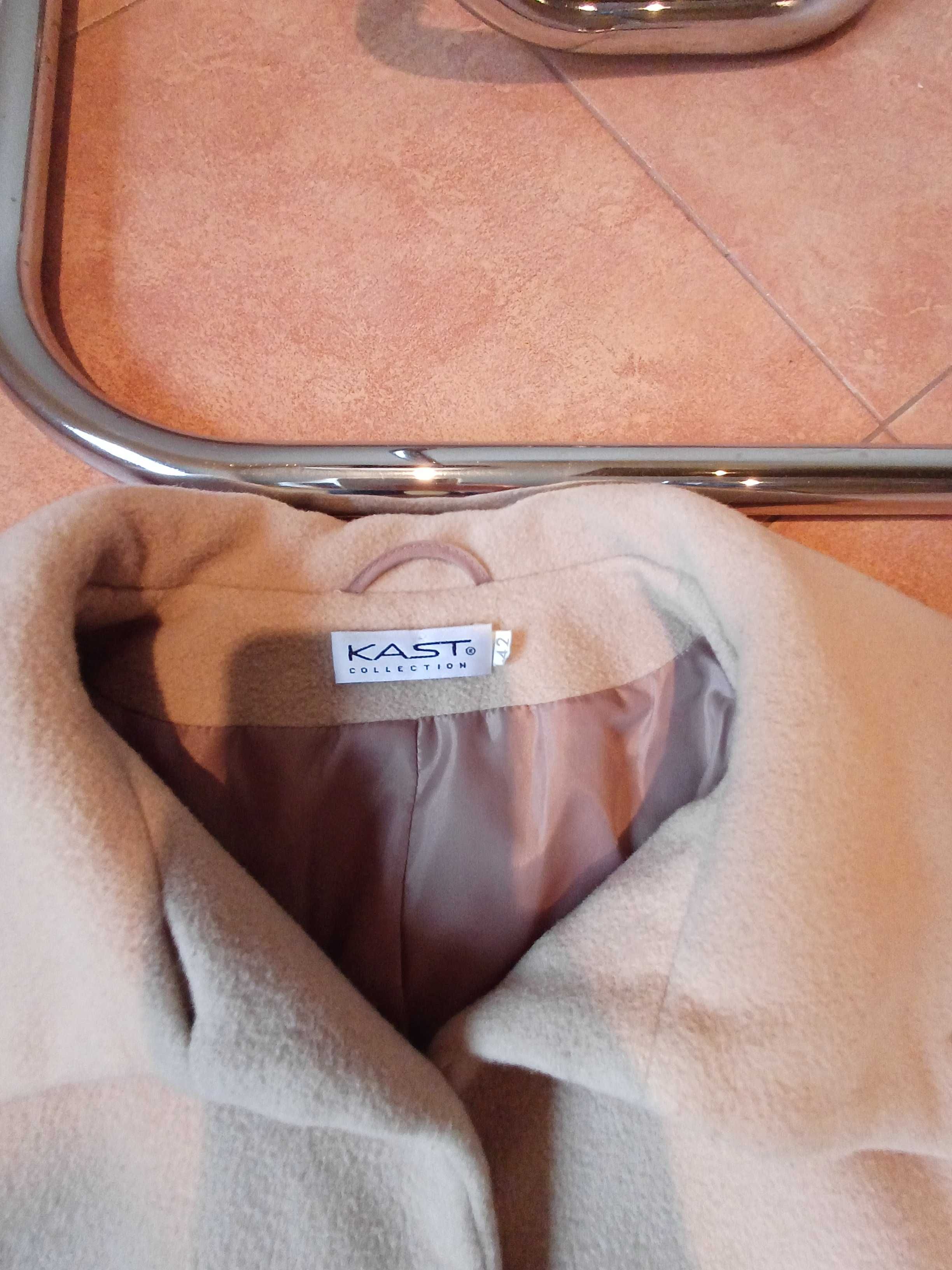 elegancka kurtka na podszewce, Kast Collection, roz. 42, stan bdb