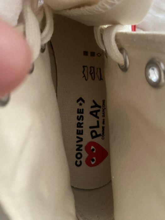 Converse all star comme des garçon