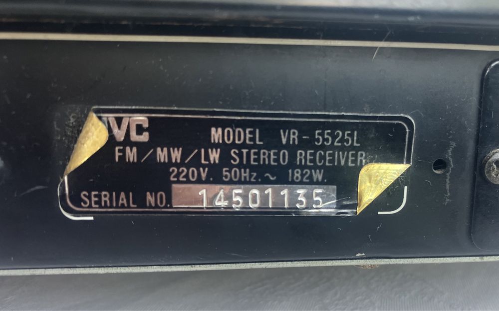 JVC Receiver VR 5525L