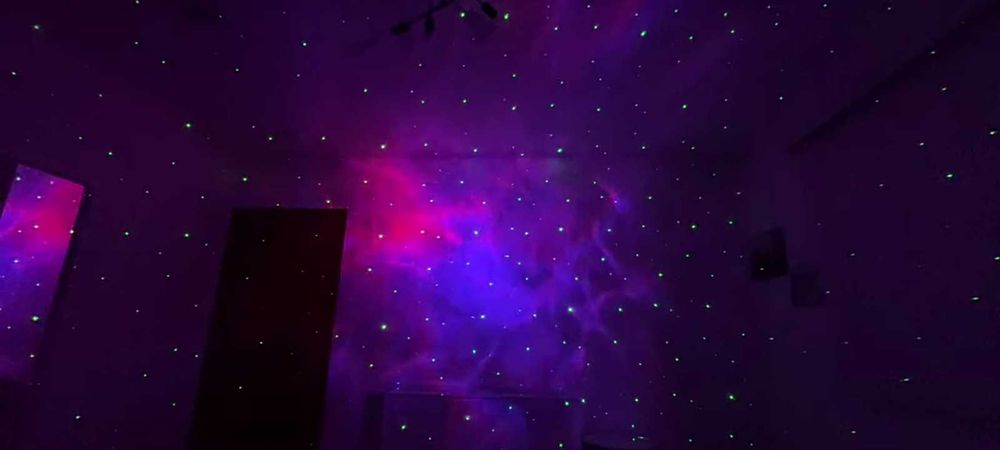 Нічник динозавр астронавт, лазерний проектор, зоряного неба, астронавт