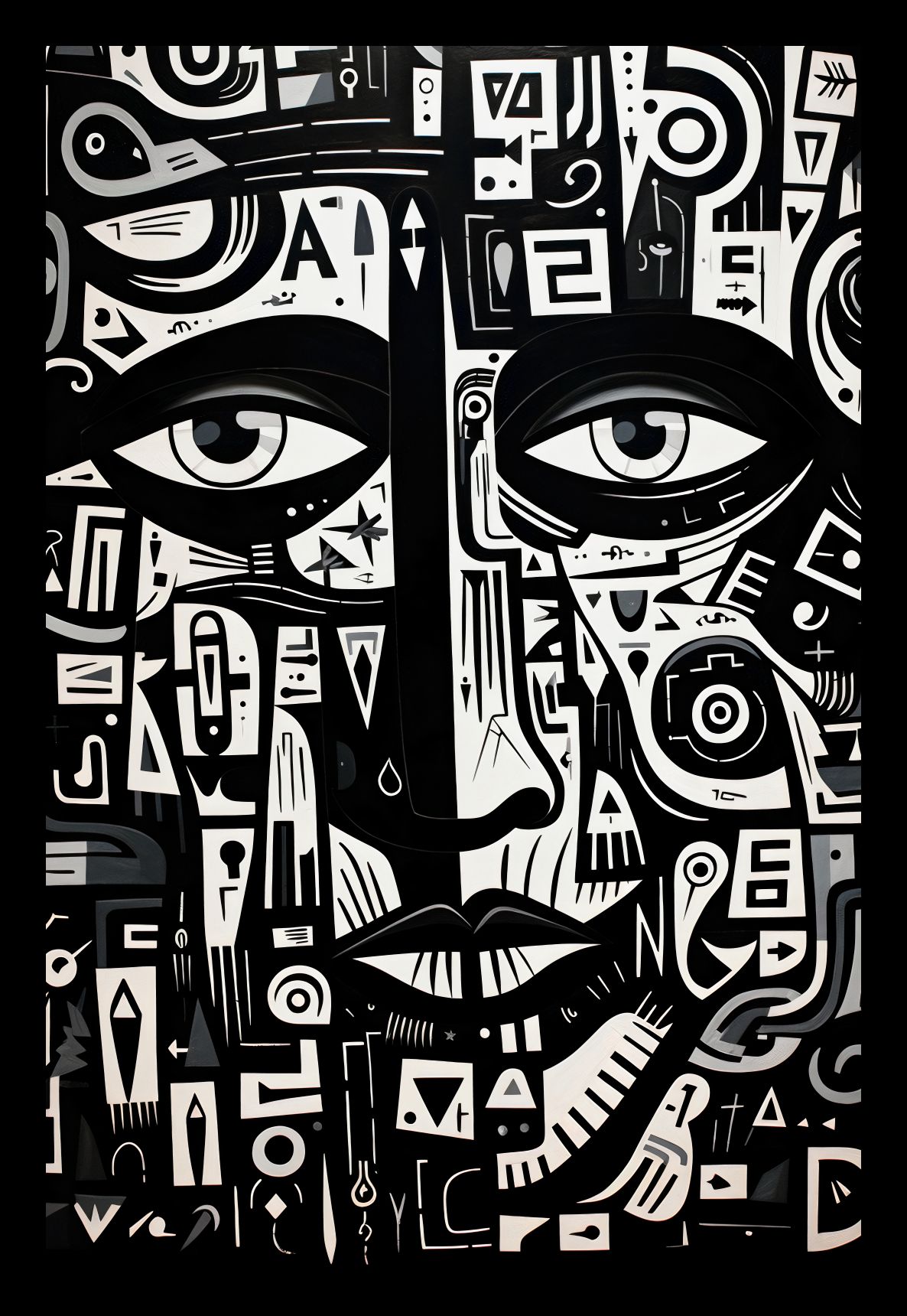 Plakat 20x30cm Labirynt Myśli