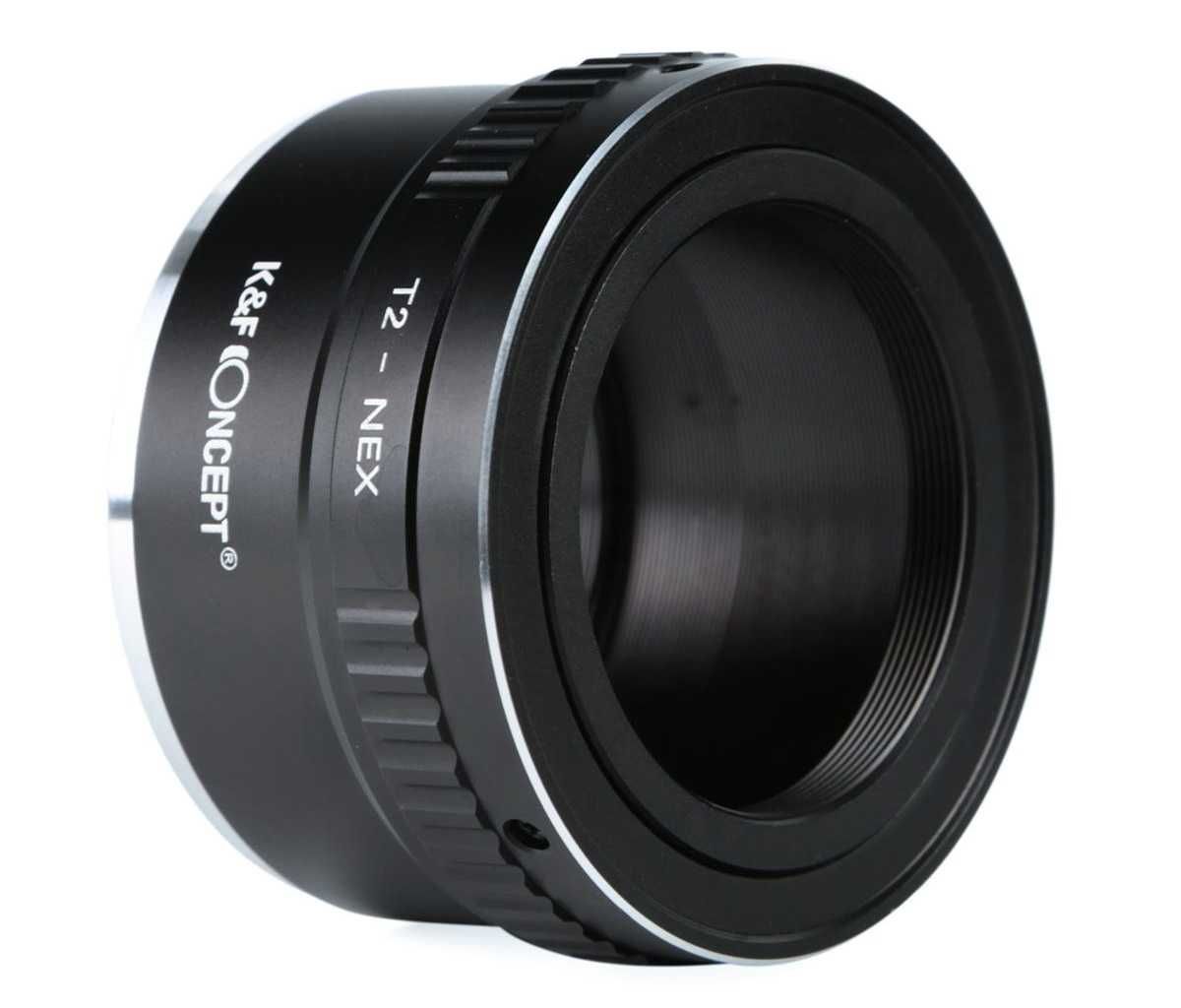 Adapter  T2 T-MOUNT - E-mount SONY Nex przejściówka K&F Concept