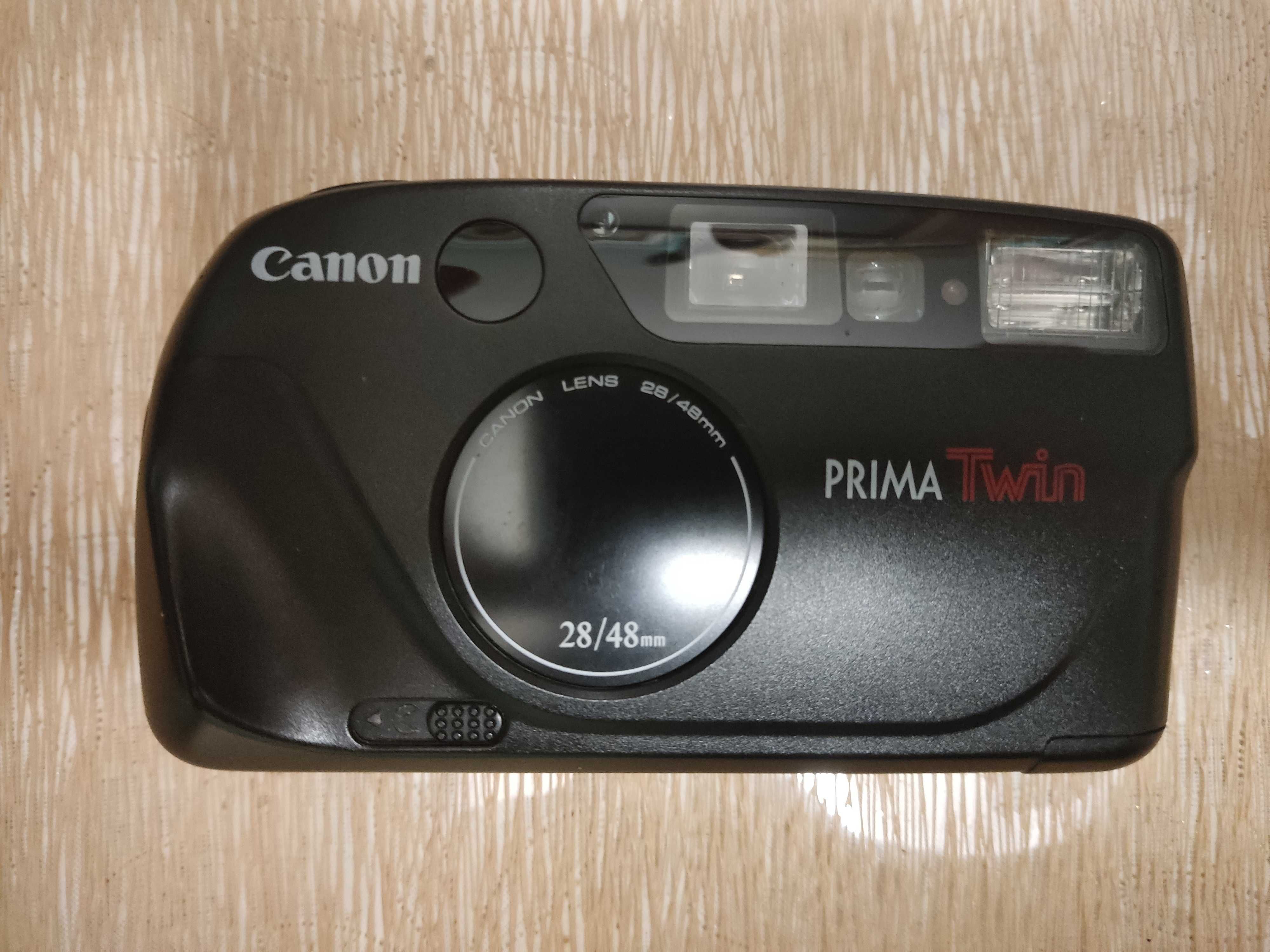 Aparat analogowy Canon Prima Twin 28/48mm