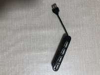 USB-хаб Trust Vecco 4 Port USB 2.0 Mini Hub - black (14591_TRUST)