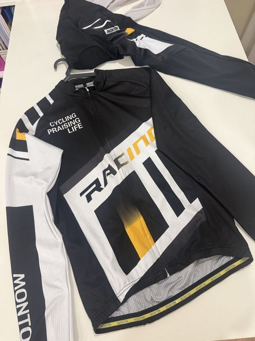 Conjunto jersey + calças com bibs btt/ ciclismo