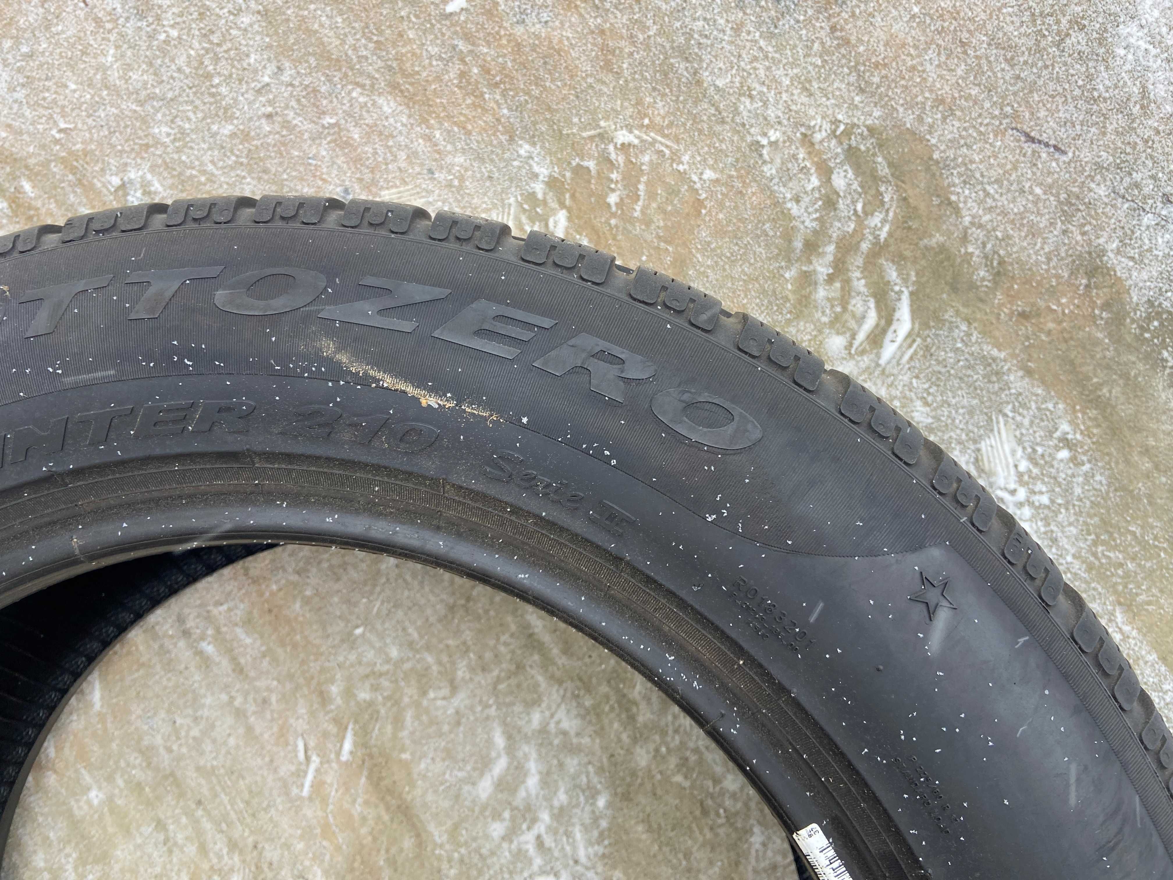 225/60R17 Pirelli SottoZero 2 Run Flat * Używane