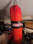 Saco pancada boxe