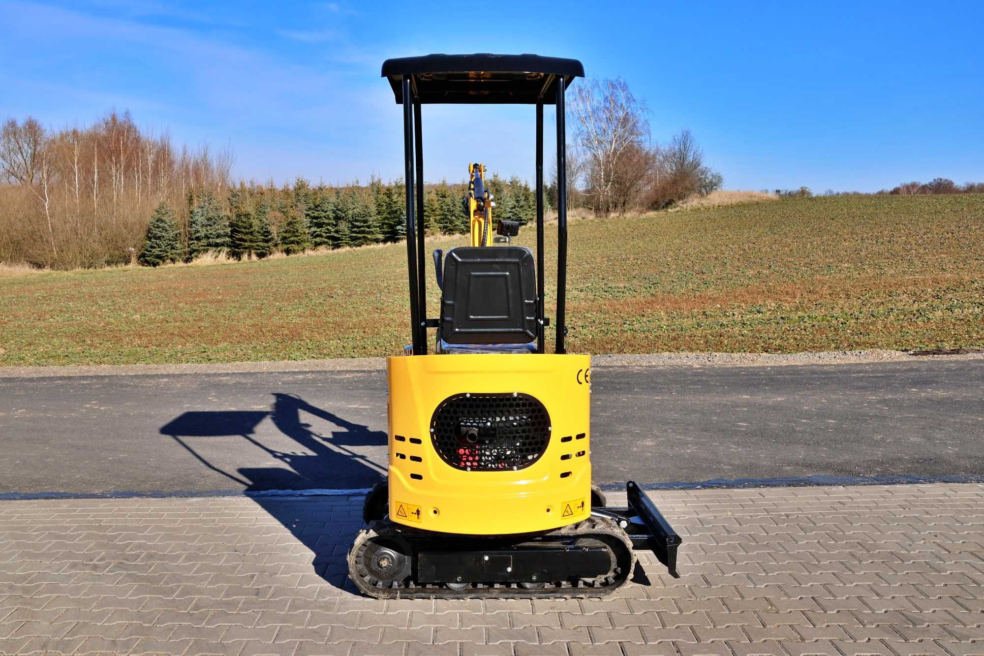 Minikoparka gąsienicowa APS KME08 NOWA 2025, 800 kg łyżka 40 cm