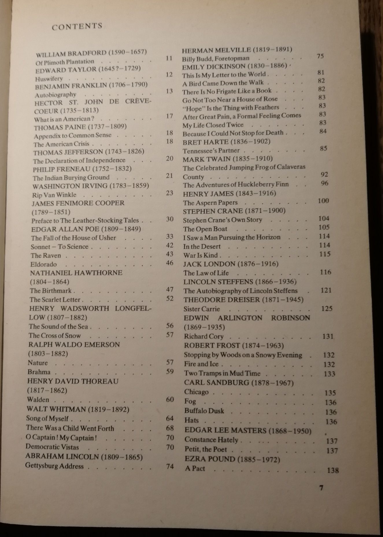 Antologia literatury angielskiej