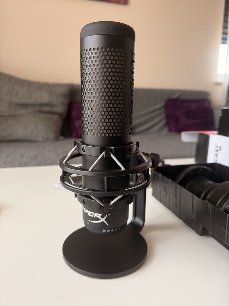 Mikrofon hyperX quadcast S nowy nowy paragon