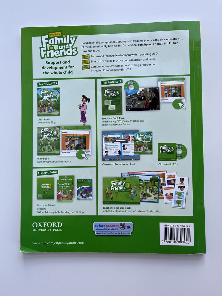 Підручник Family and Friends 2nd Edition 3 Class Book