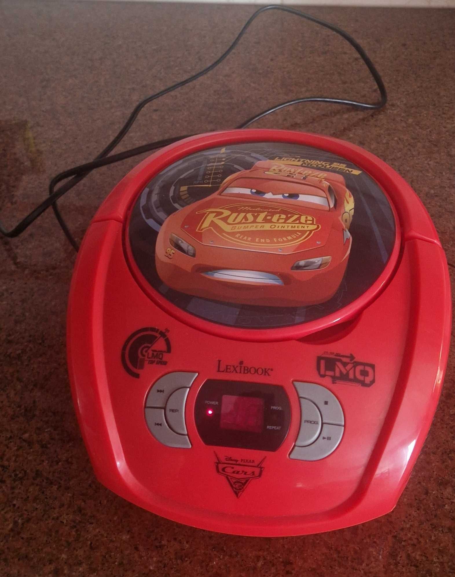 Radio cd infantil disney "cars"