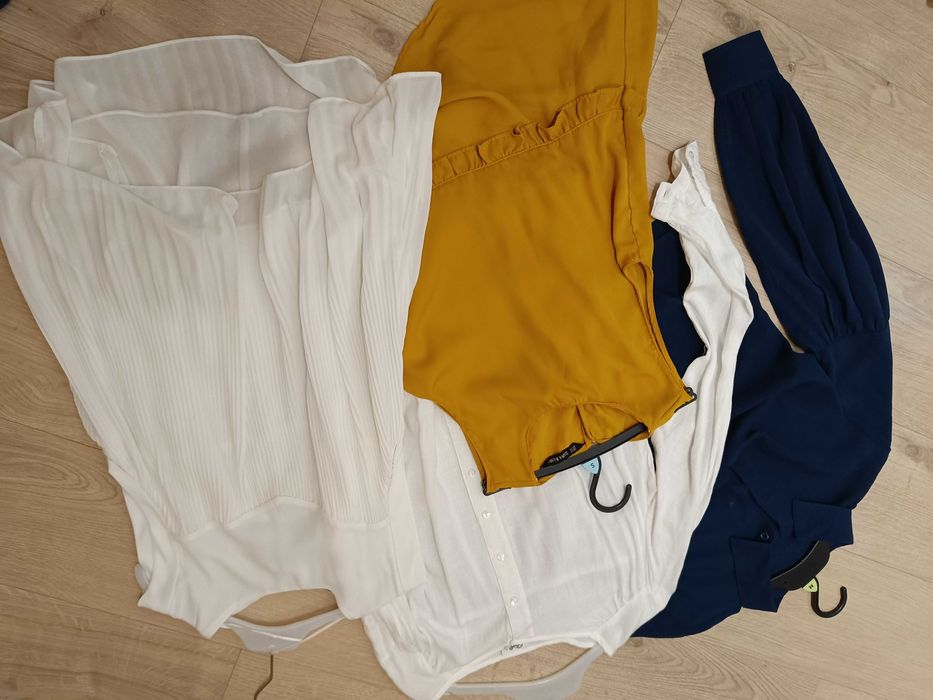 Paka nowych oryginalnych bluzek S ZARA, MANGO