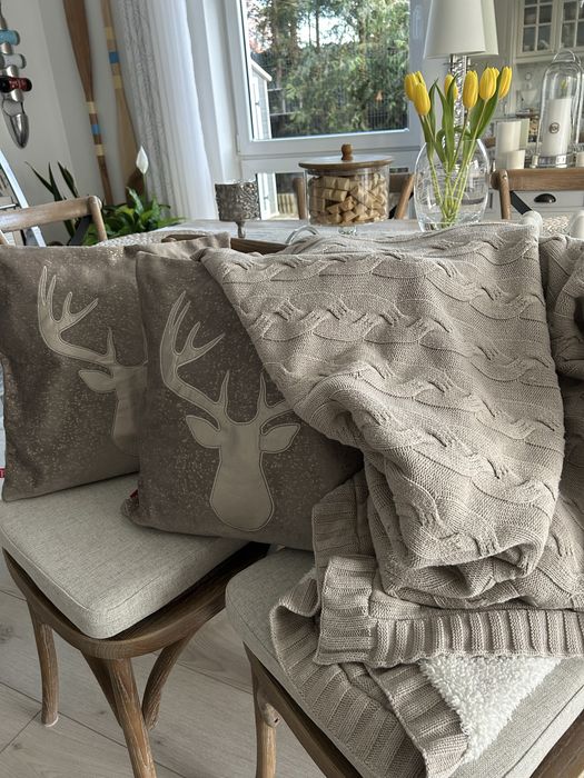 Koc Miloo Home +2poduszki