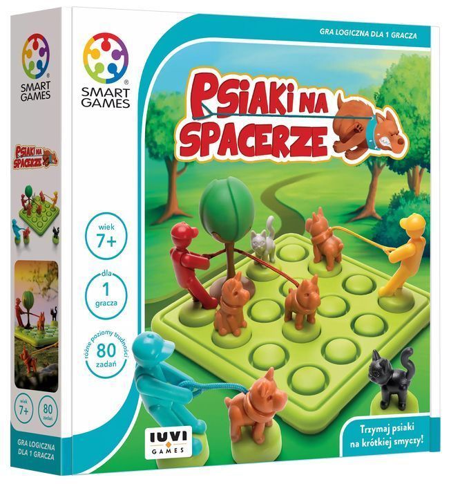 Smart Games. Psiaki na spacerze. IUVI Games