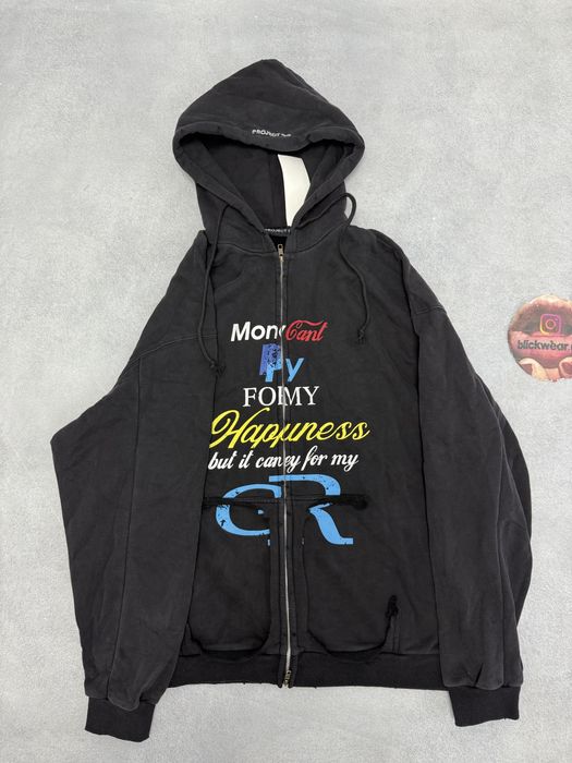 зип худи Grailz Project Gr balenciaga vetements rick owens