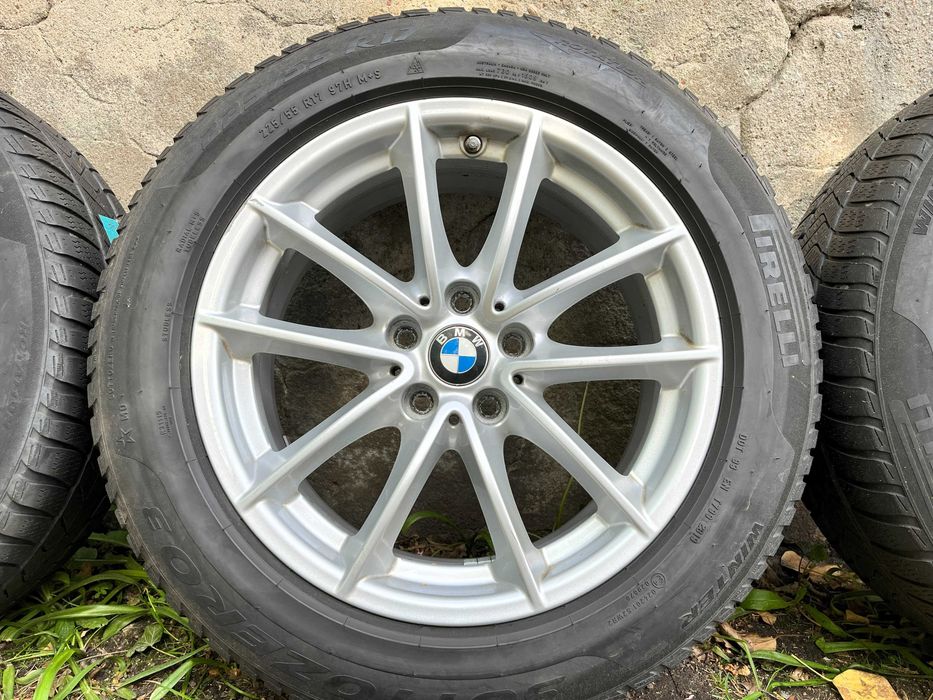 koła BMW 5 7 G11/12 G30G31G32- OPONY ZIMOWE+FELGI:6.868.217- 225/55R17