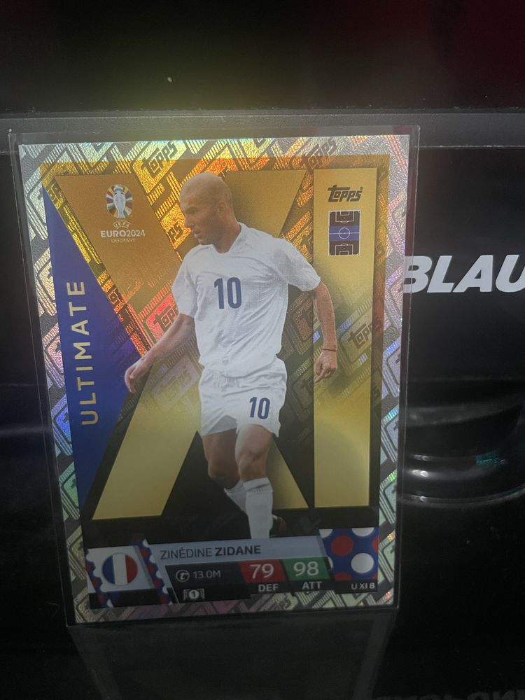 Cartas Topps Champions League e Euro 2024