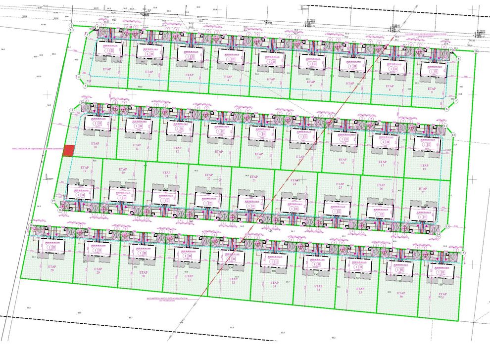 Działki budowlane z pozwoleniem na budowę 775 do 960 m2 Mączniki Środa
