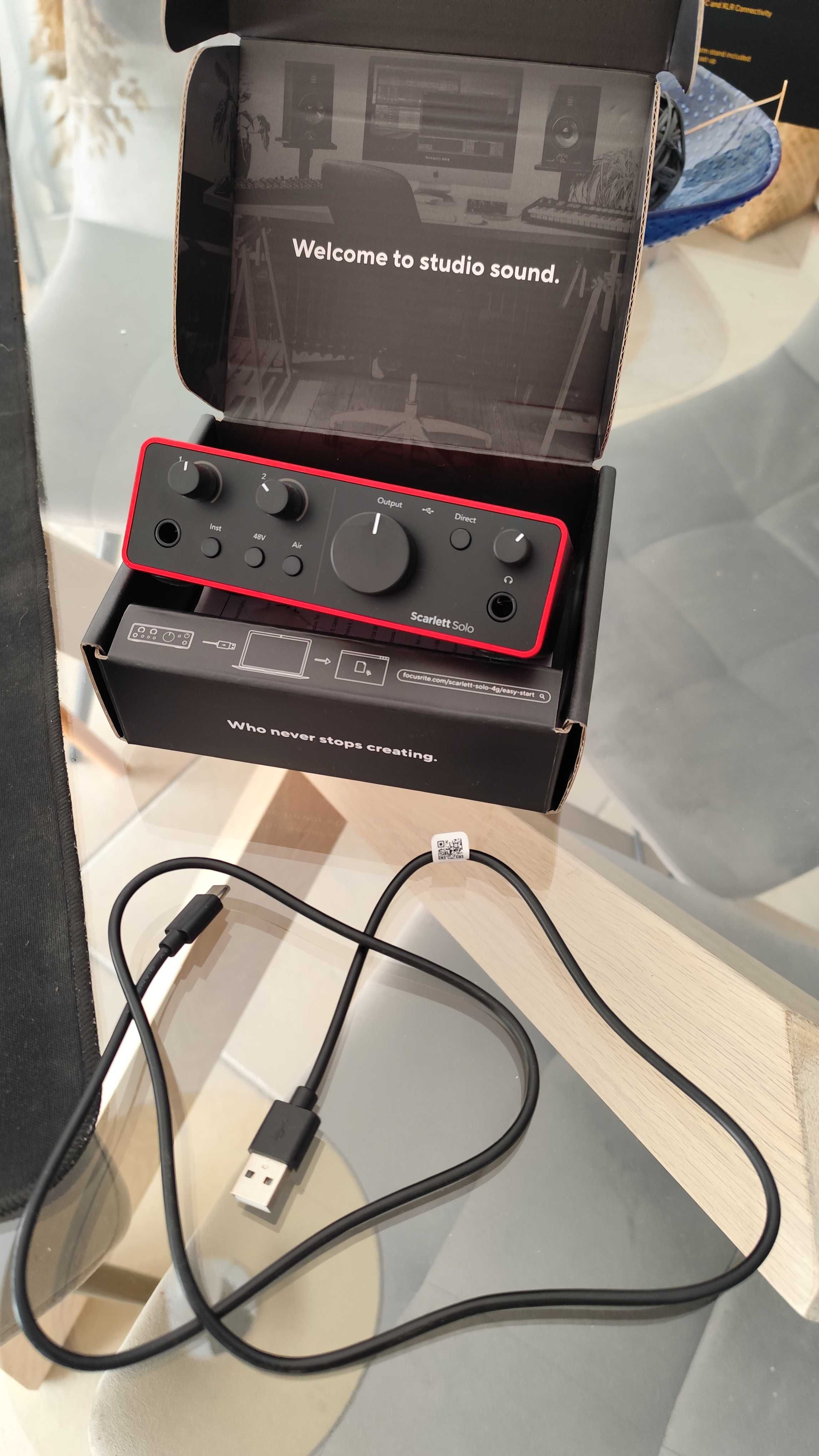 Focusrite Scarlett Solo 4th Gen