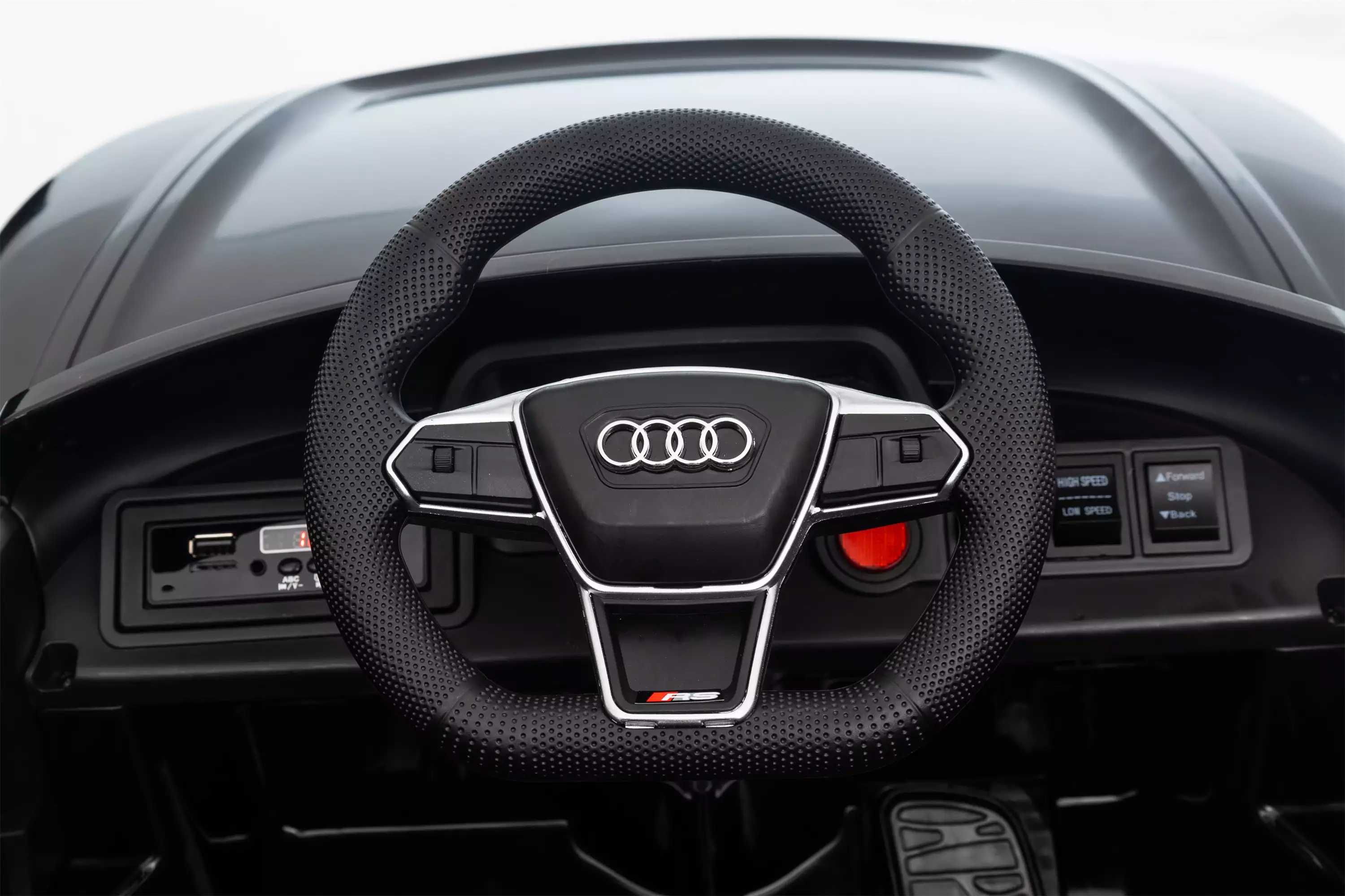 Audi RS E-Tron GT na akumulator Czarny 4x4