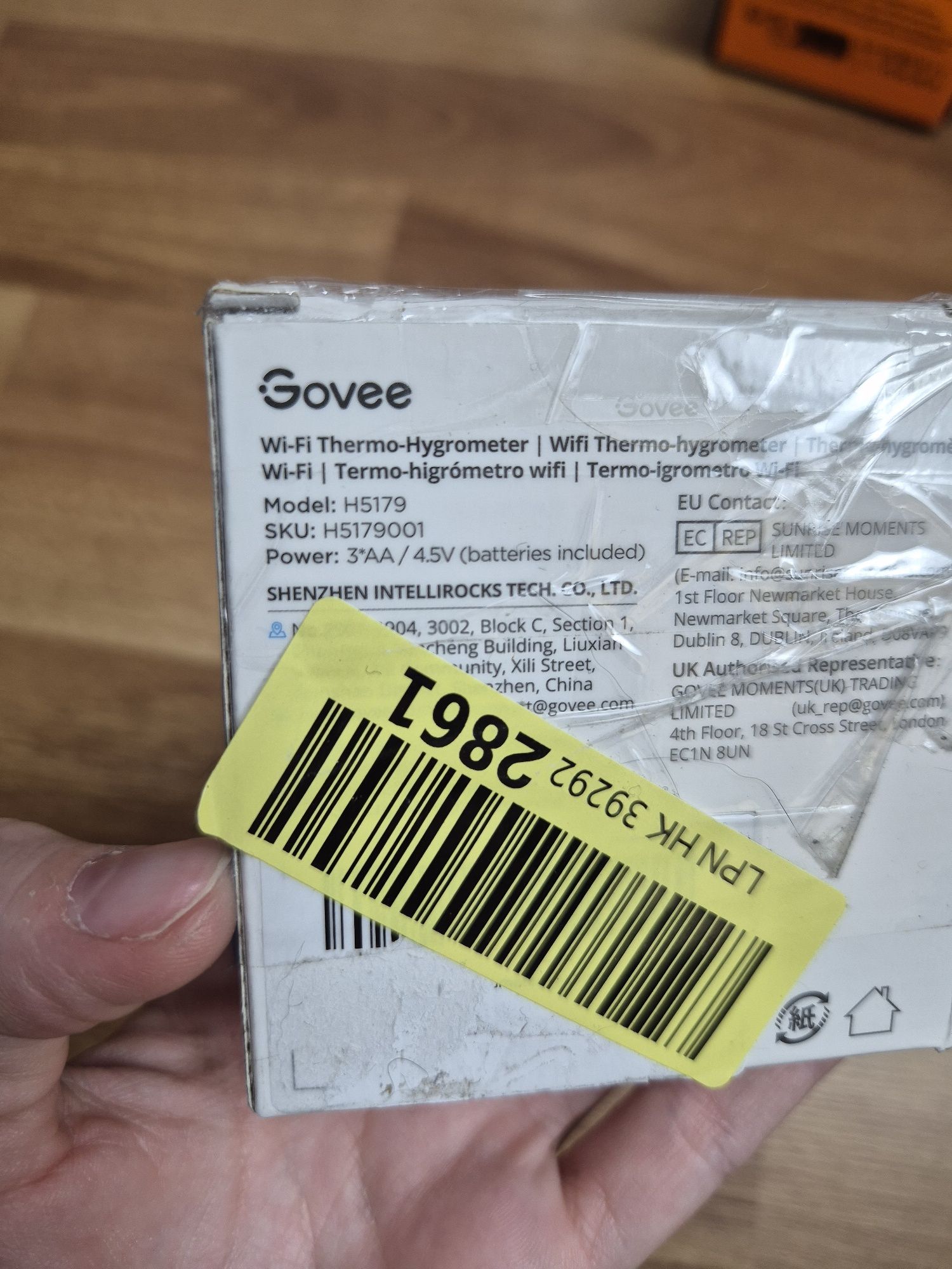 Термометр і гігрометр  Govee