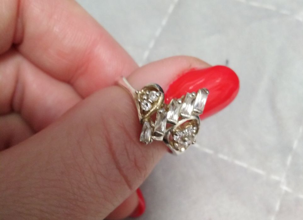 Pierścionek srebro 925