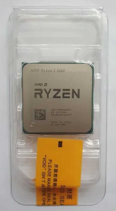 5600 НОВИЙ процесор AMD Ryzen 5 5600 (6/12 Thread) СУПЕРЦІНА!!!