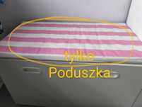 Poduszka, siedzisko, pojemnik, ławka, biurko, Ikea stuva, różowe,