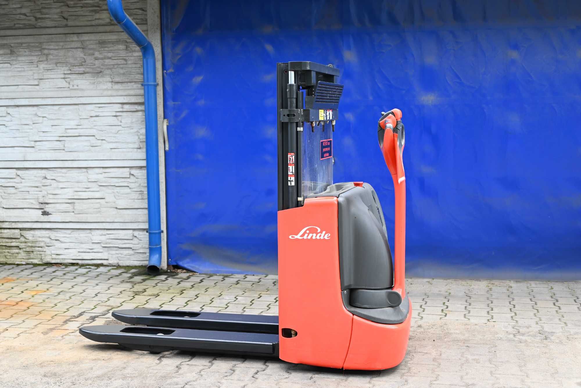 Paleciak elektryczny Linde L12 Duplex 210cm 2017rok FHP 283