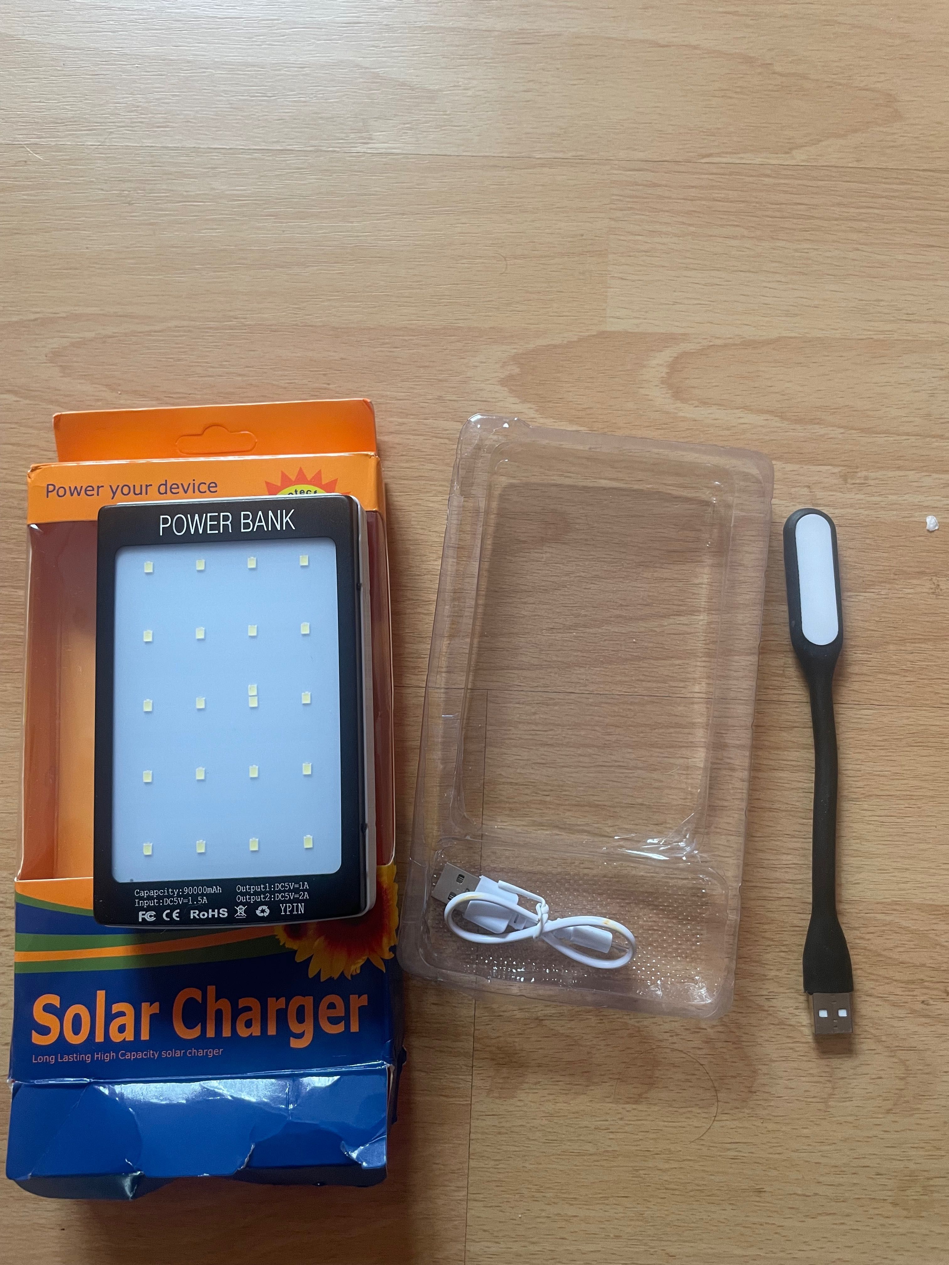 Power Bank Solar 90000 mAh