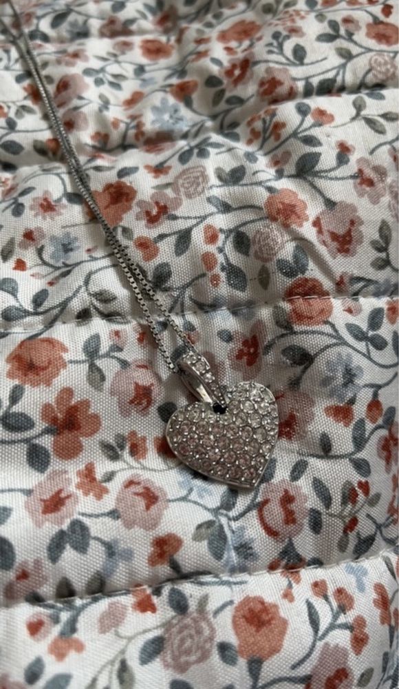 Naszyjnik serduszko swarovski orginalne